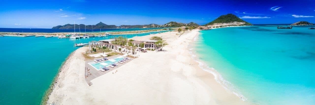 Sandy Lane Marina, Canouan — the Rex Sailing home port